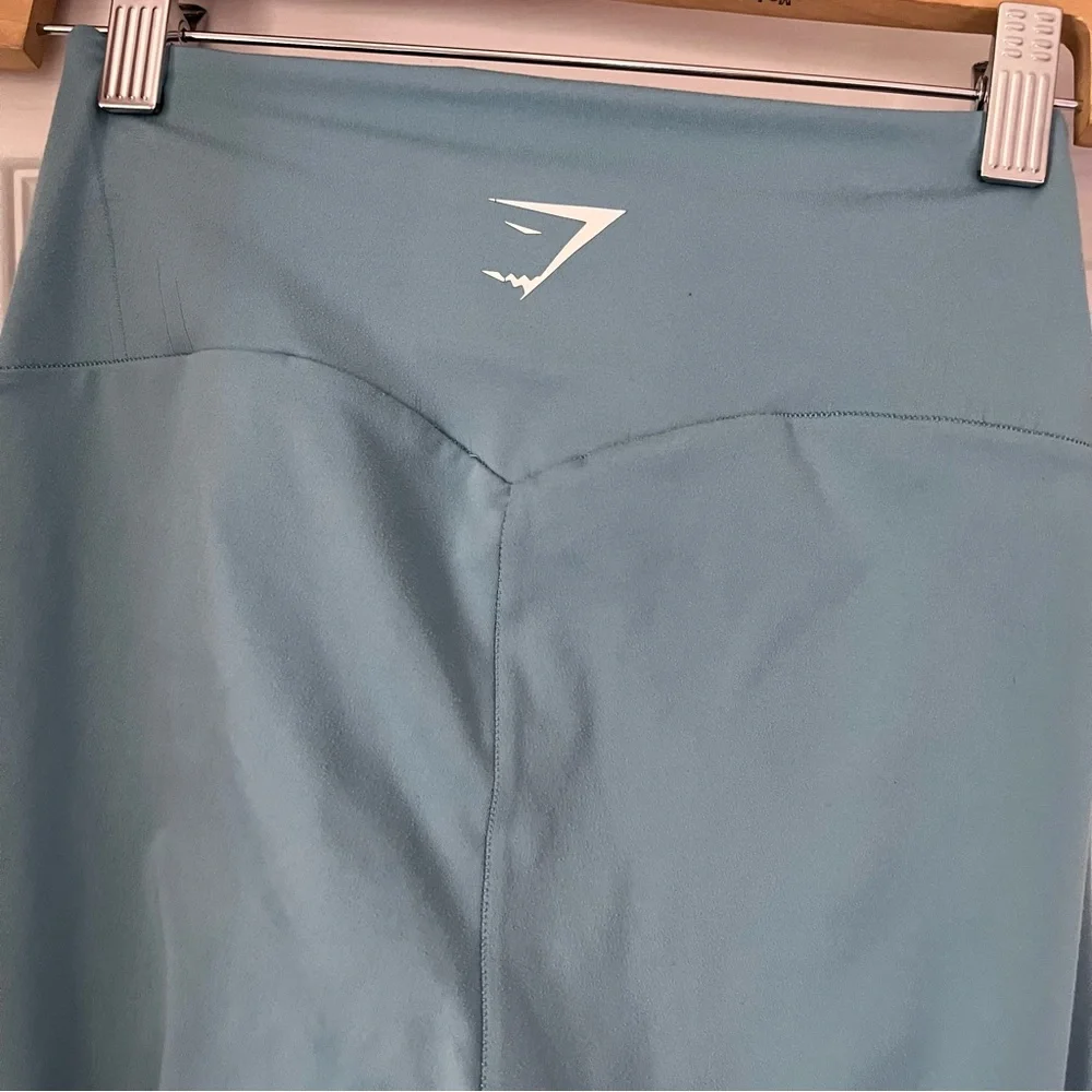 Gymshark 7/8 Training Leggings in Blue Small - Picture 4 of 6